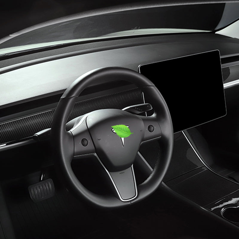 Ekte karbonfiber - Deksel til dashbord for Model 3 2021-2023/Model Y 2021-2024