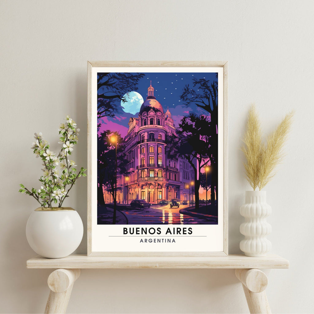 Impression Buenos Aires, Argentine  | Impression de voyage Buenos Aires la nuit