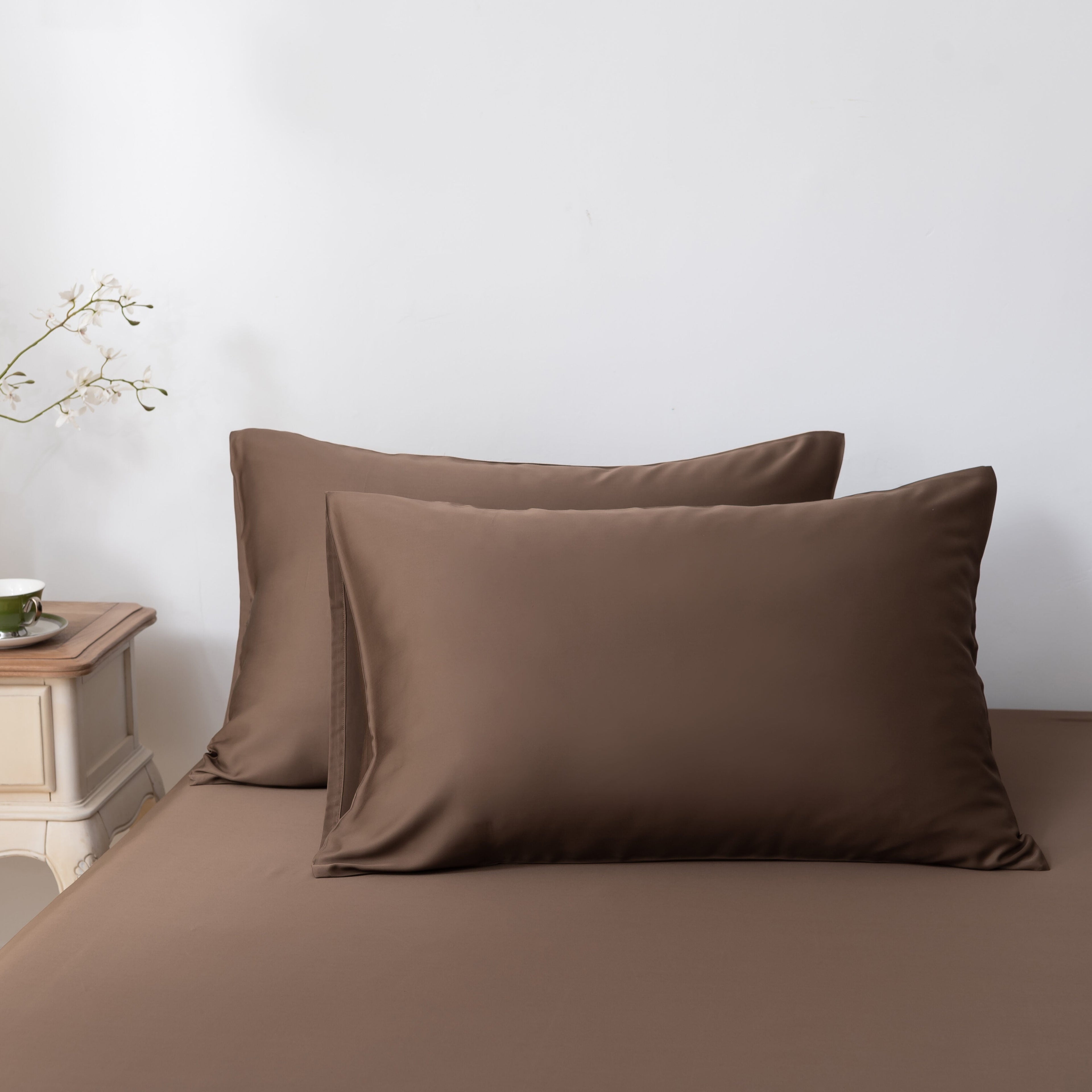 Bambus putetrekk – Premium – Mokkabrun (Coffee Brown)