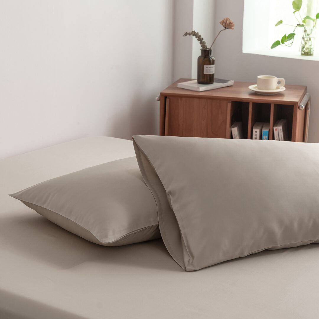 Bambus Putetrekk – Premium – Varm Beige (Soft Taupe)