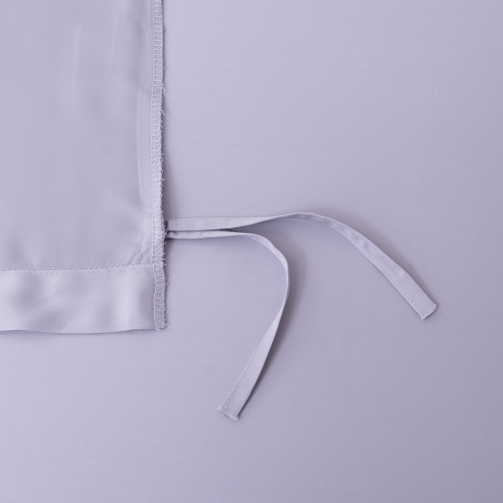 Bambus sengetøysett Lyse Lilla (Lavender Mist) - XL– Dynetrekk 140x220 cm – (Premium)