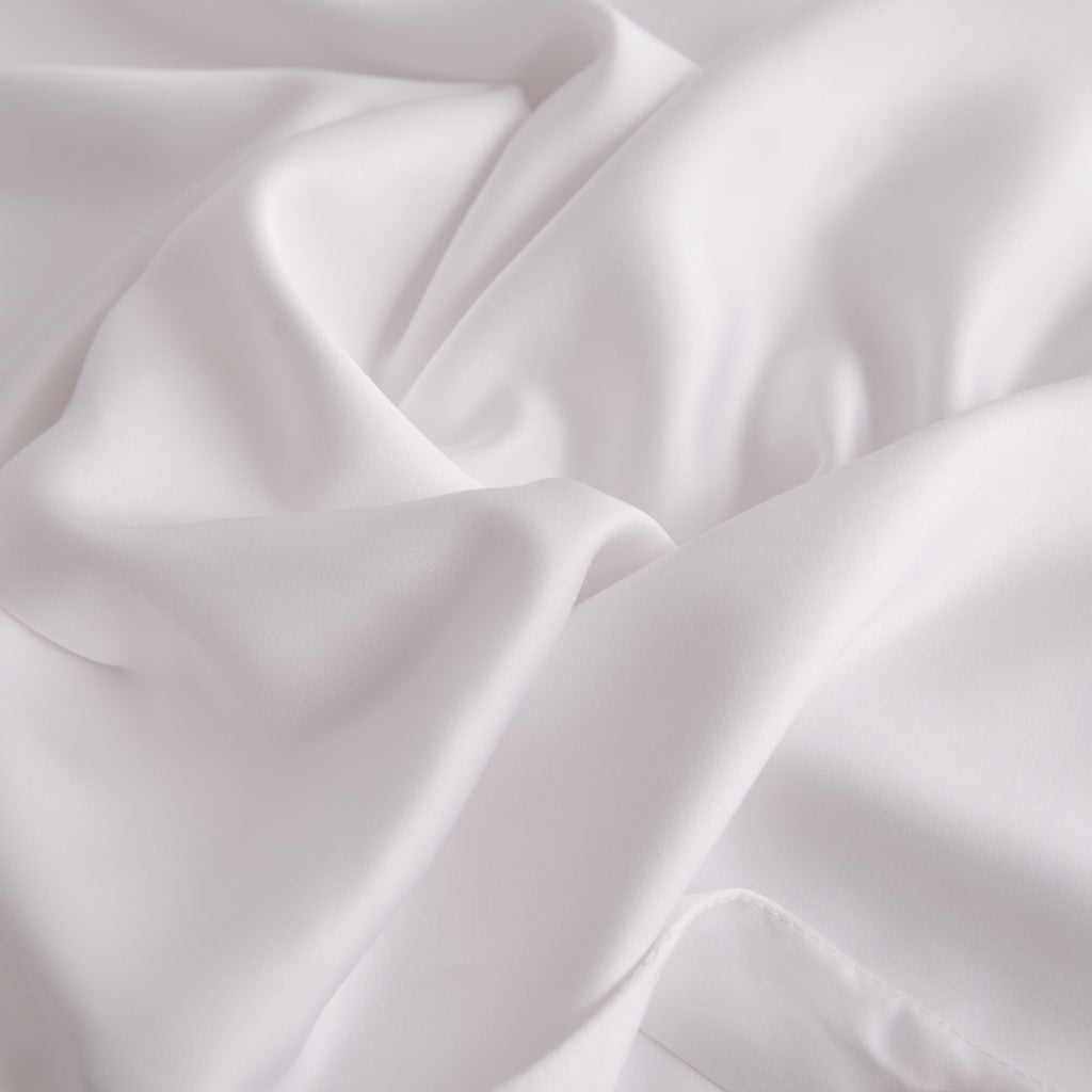 Bambus Splittopp Laken (For justerbare senger ) – Premium – Hvit (Coco White)