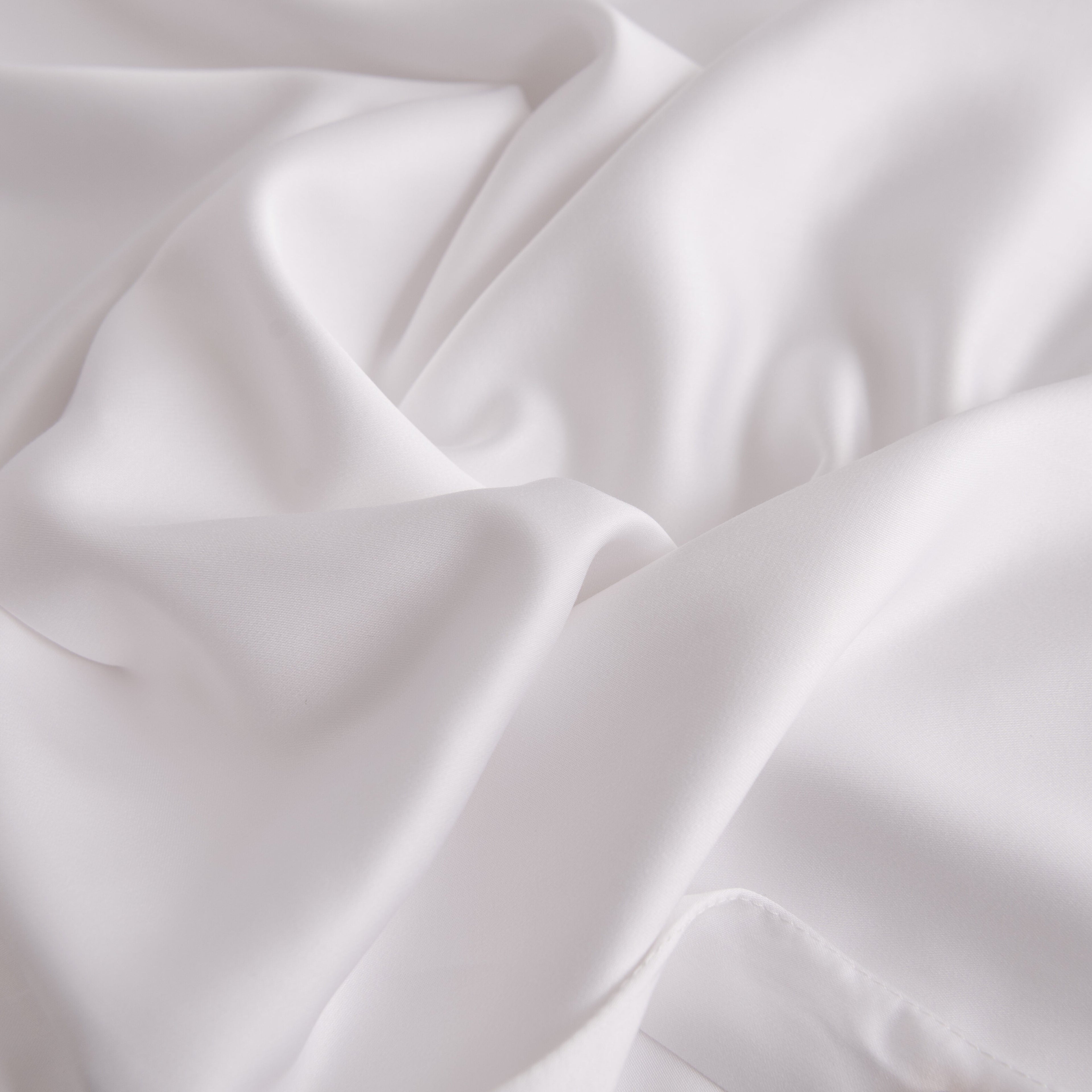 Bambus Splittopp Laken (For justerbare senger ) – Premium – Hvit (Coco White)