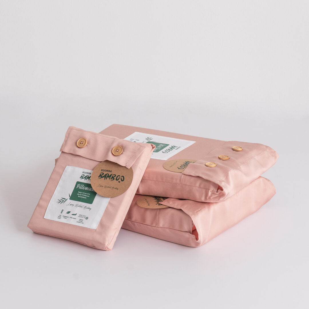 Bambus Putetrekk – Premium – Myk Rosa (Cuddle Pink)