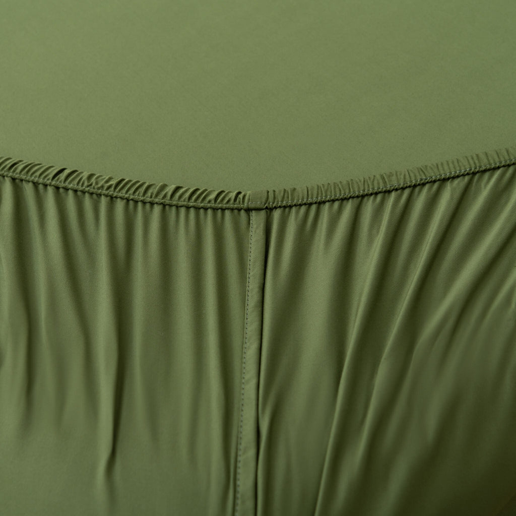 Bambus Laken – Premium – Dyp Mosegrønn (Deep Moss)