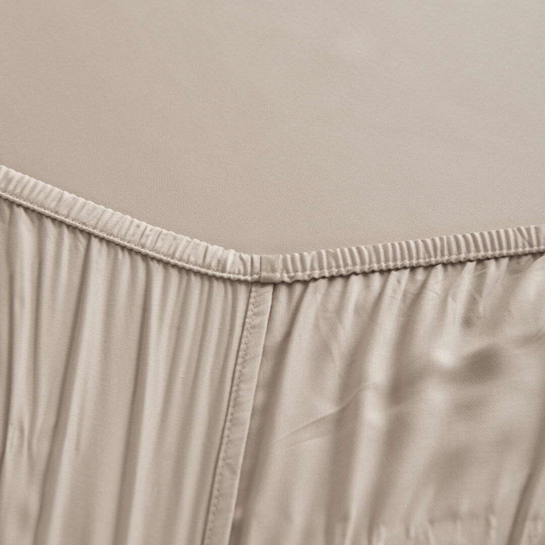 Bambus Laken – Premium – Varm Beige (Soft Taupe)