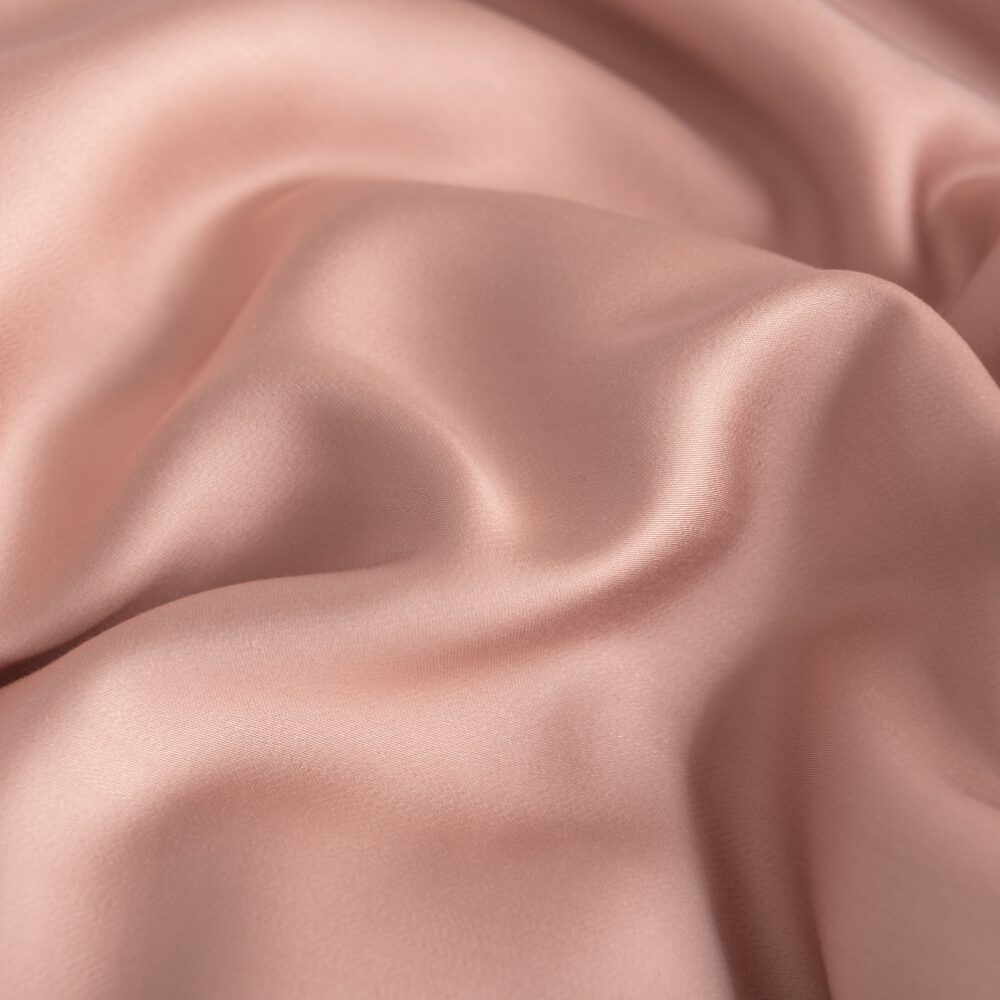 Bambus Sengetøysett M – Dynetrekk 200x220 cm – Dus rosa