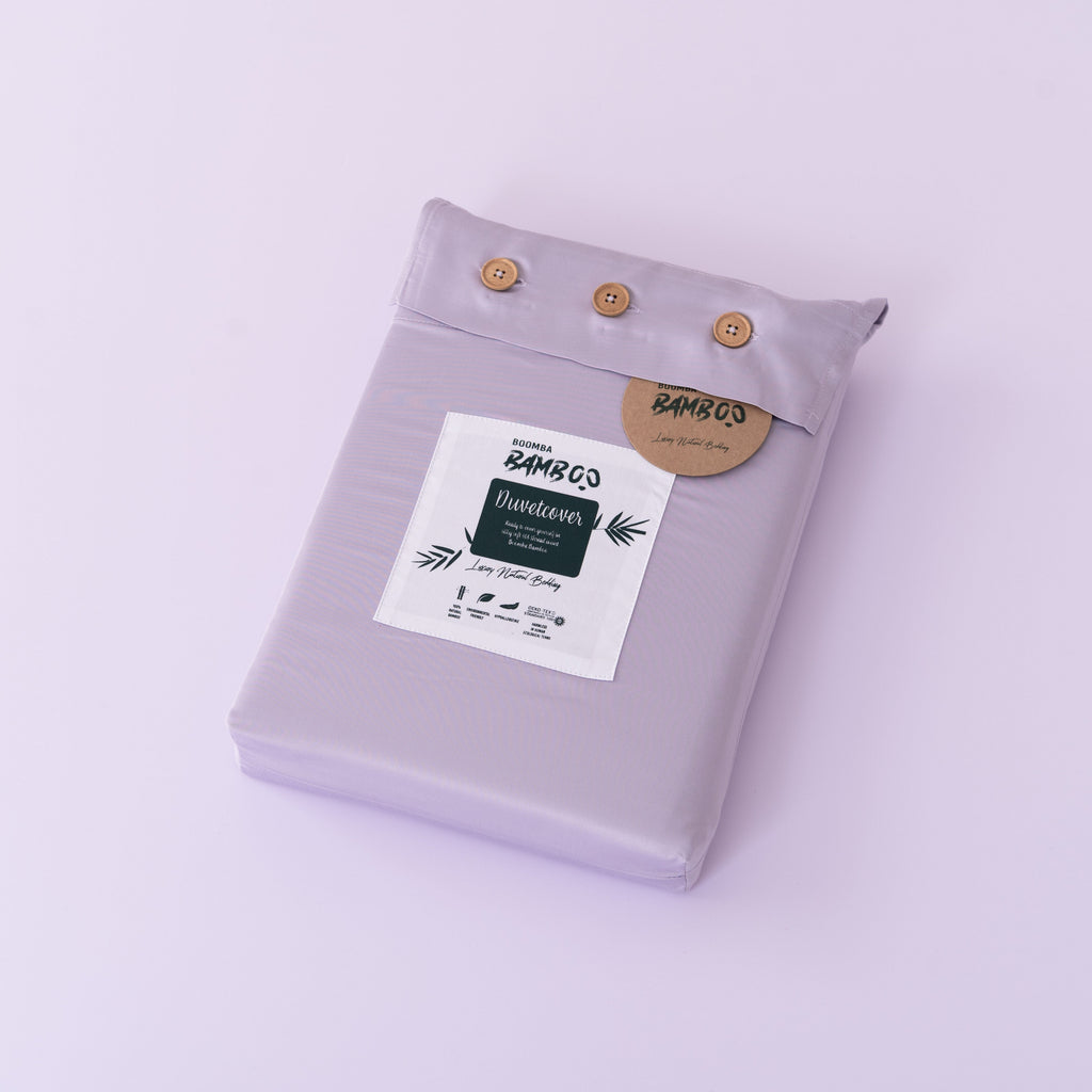 Bambus Dynetrekk – Premium – Dus Lilla (Lavender Mist)