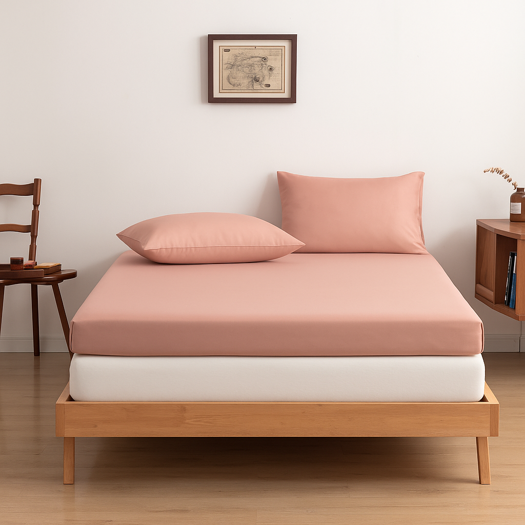Bambus Overmadrasslaken – Premium – Dus Rosa (Cuddle Pink)