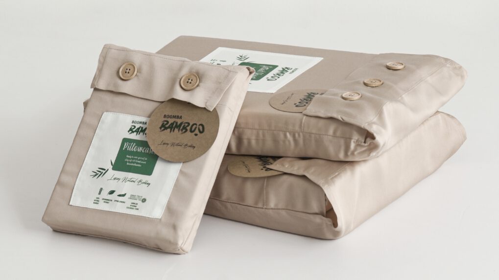 Bambus Putetrekk – Premium – Varm Beige (Soft Taupe)