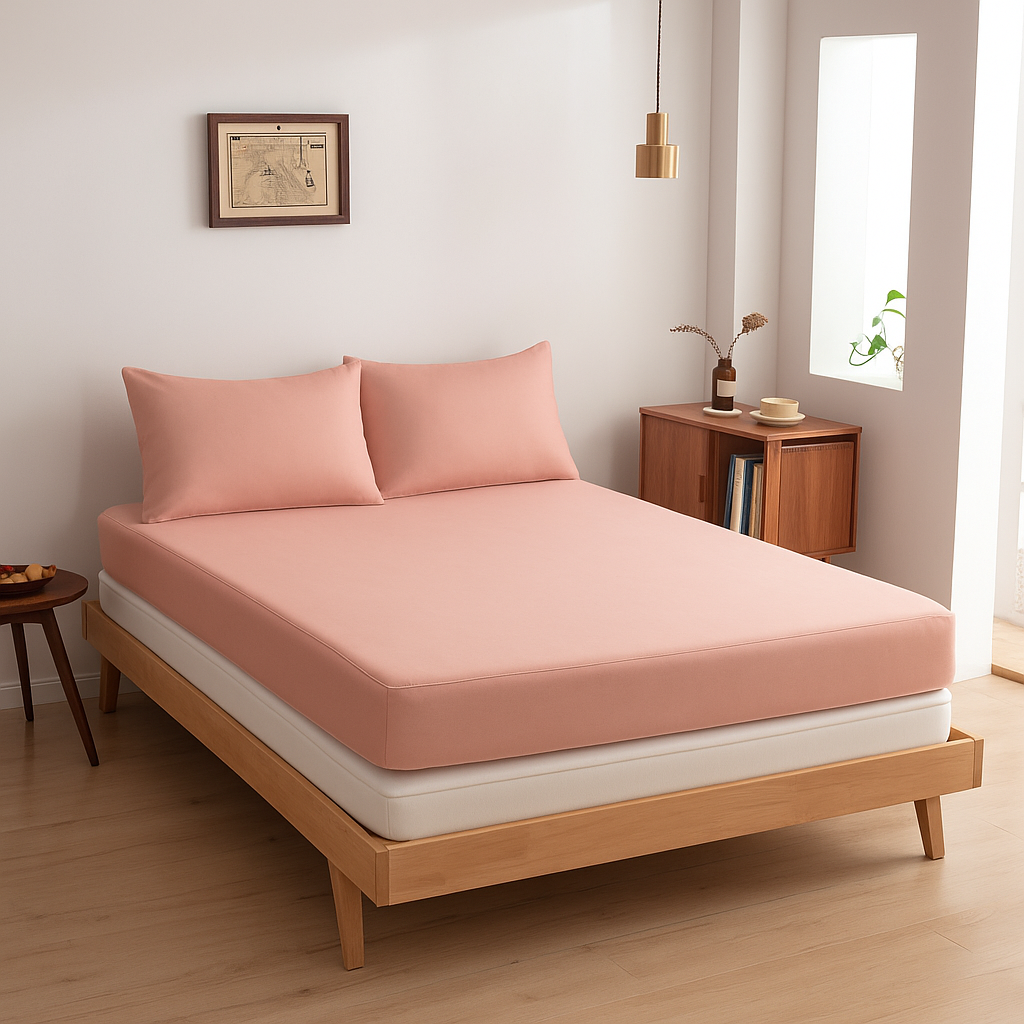 Bambus Overmadrasslaken – Premium – Dus Rosa (Cuddle Pink)