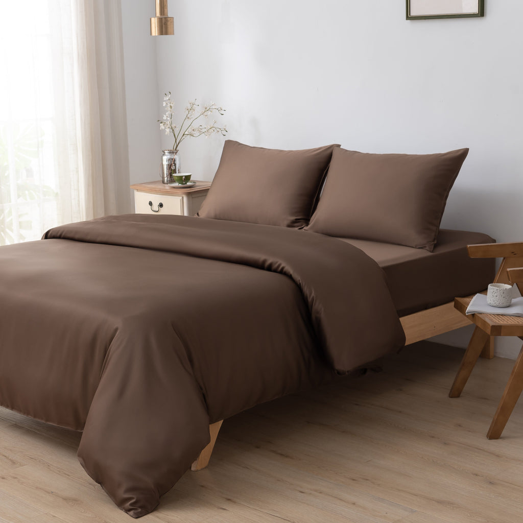 Bambus putetrekk – Premium – Mokkabrun (Coffee Brown)