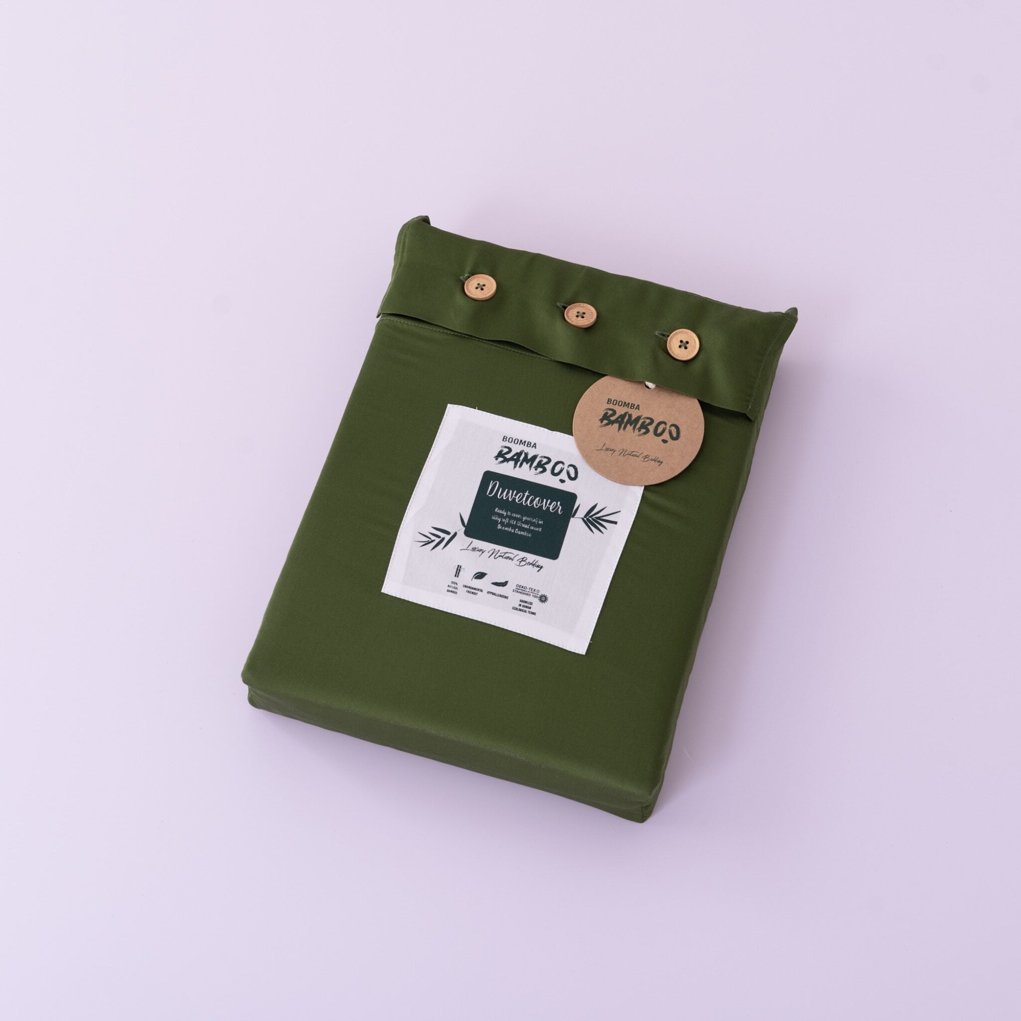 Bambus Overmadrasslaken – Premium – Dyp Mosegrønn (Deep Moss)