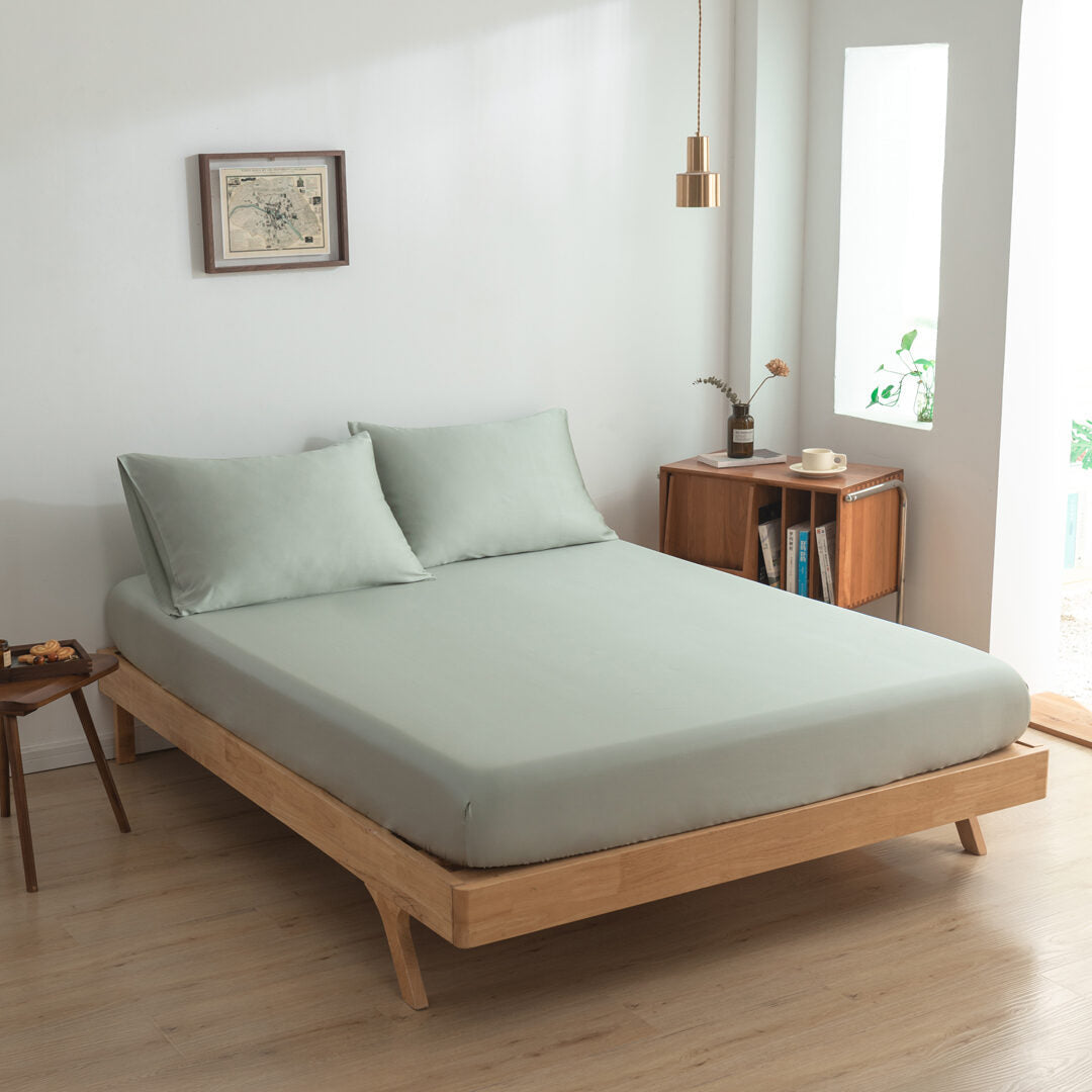 Bambus Laken – Premium – Salviegrønn (Sage Green)