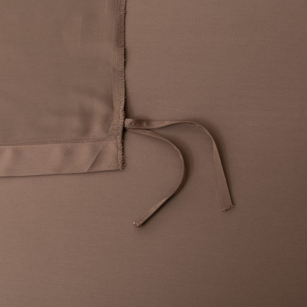 Bambus sengetøysett Mørk Brun (Coffee Brown)-  Dynetrekk 200x220 cm – (Premium)