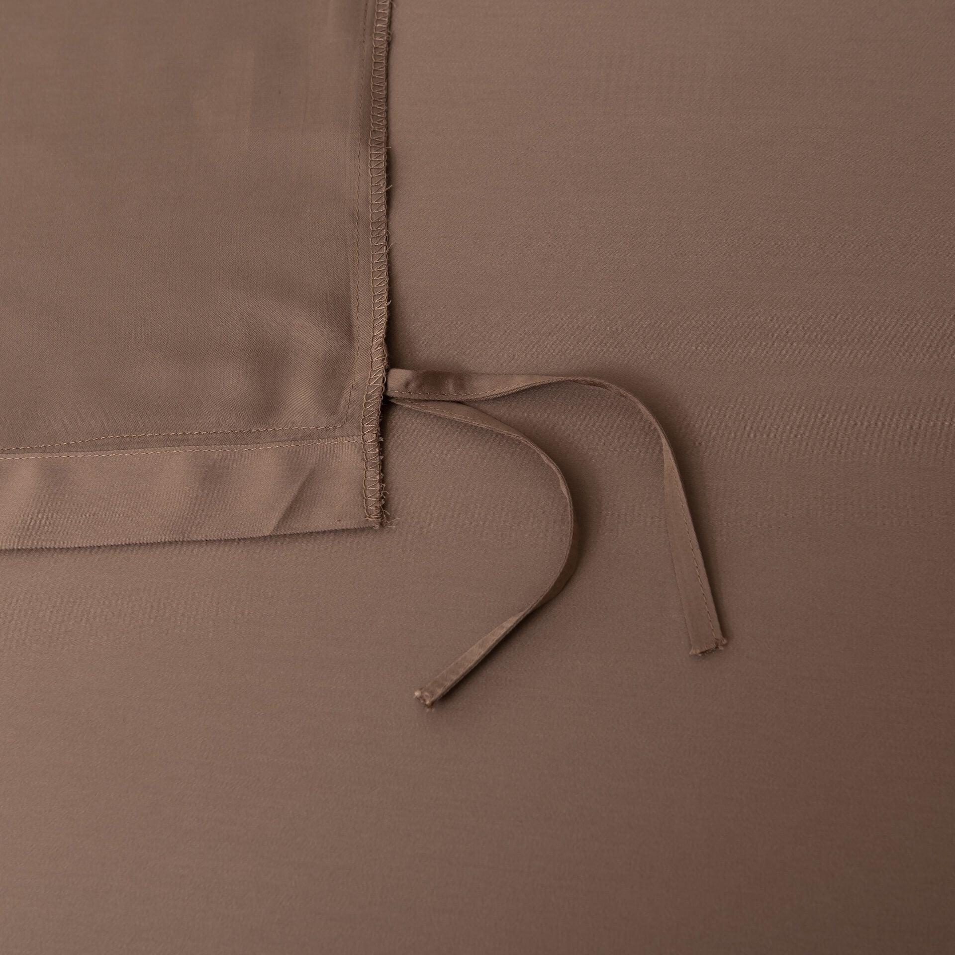 Bambus sengetøysett Mørk Brun (Coffee Brown)-  Dynetrekk 200x220 cm – (Premium)