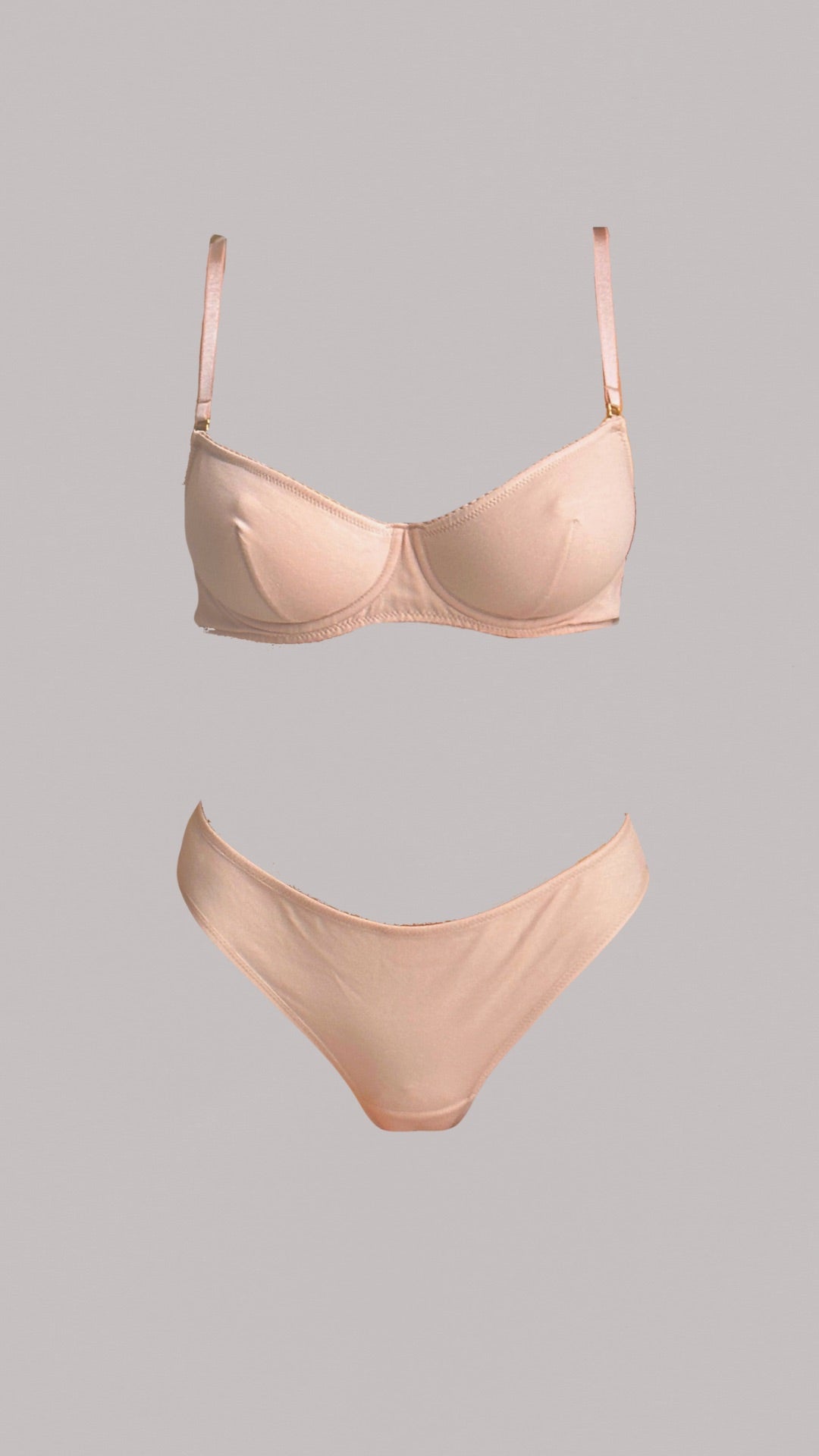 Natural cotton underwear - Beige