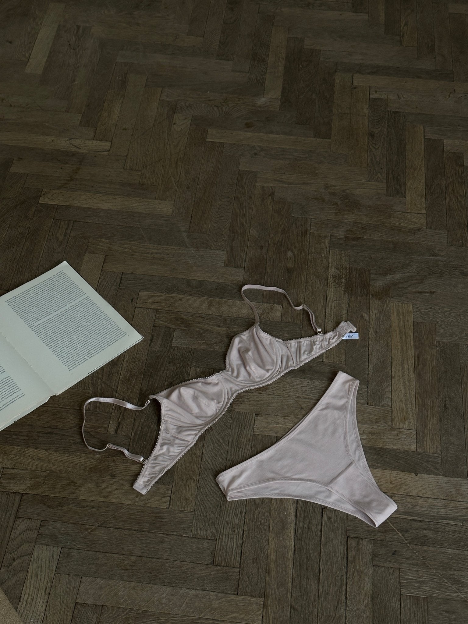 Natural cotton underwear - Beige