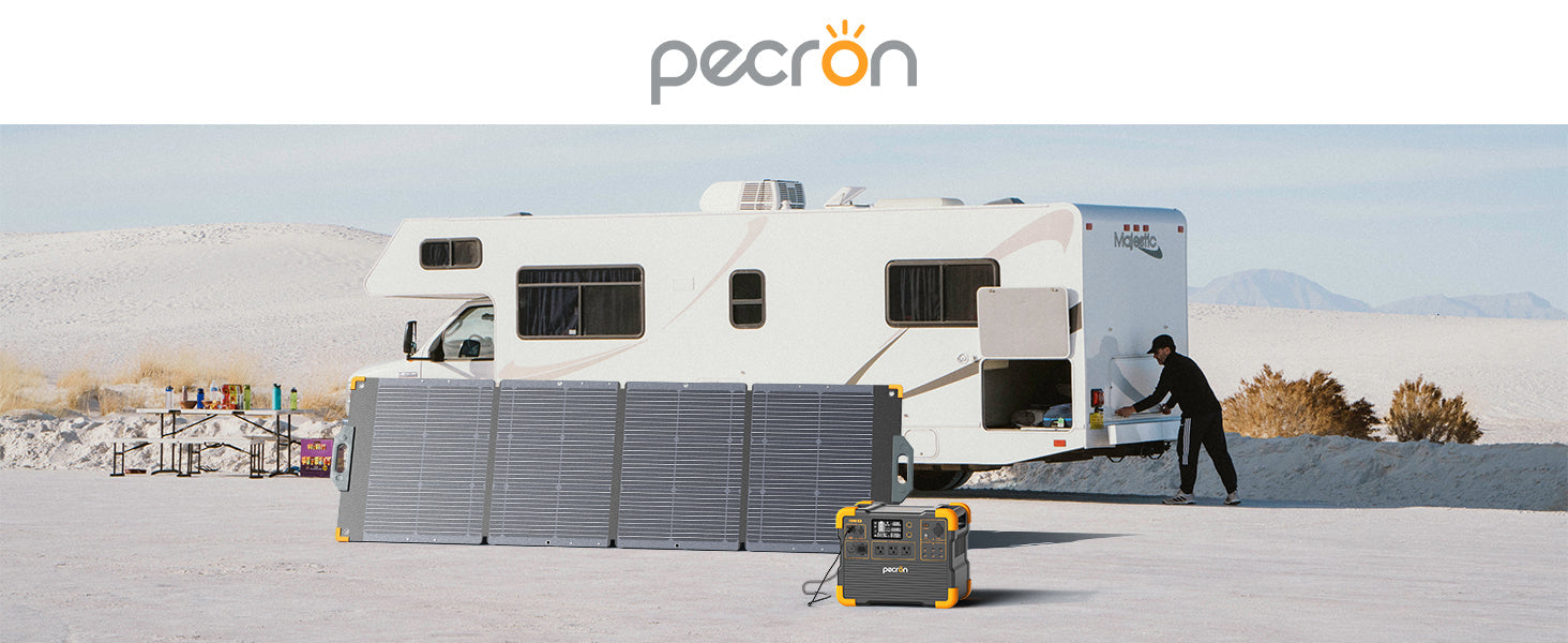 Pecron PV200 – Kraftig, sammenleggbart solcellepanel på 200W