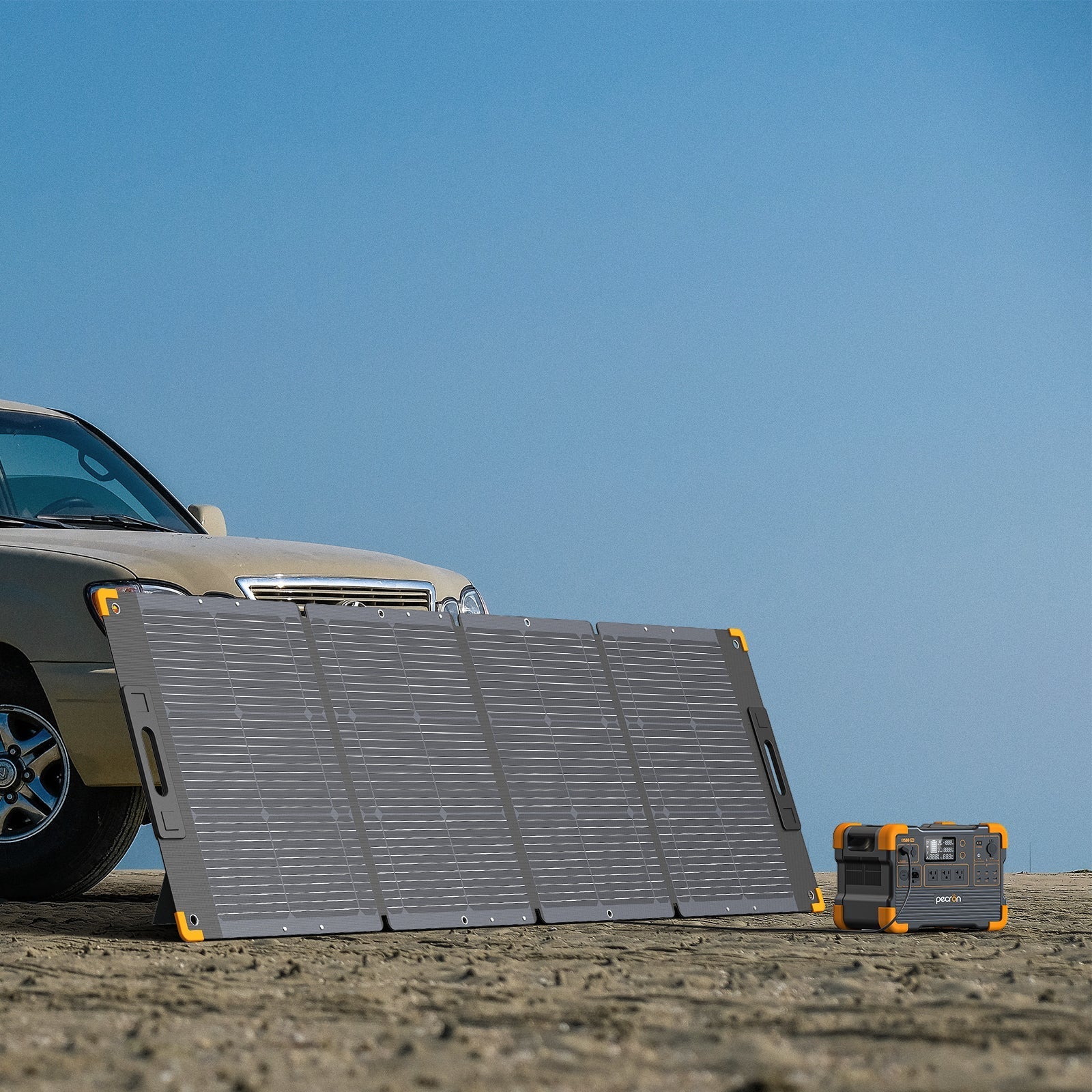 Pecron PV300 – Kraftig, sammenleggbart solcellepanel på 300W