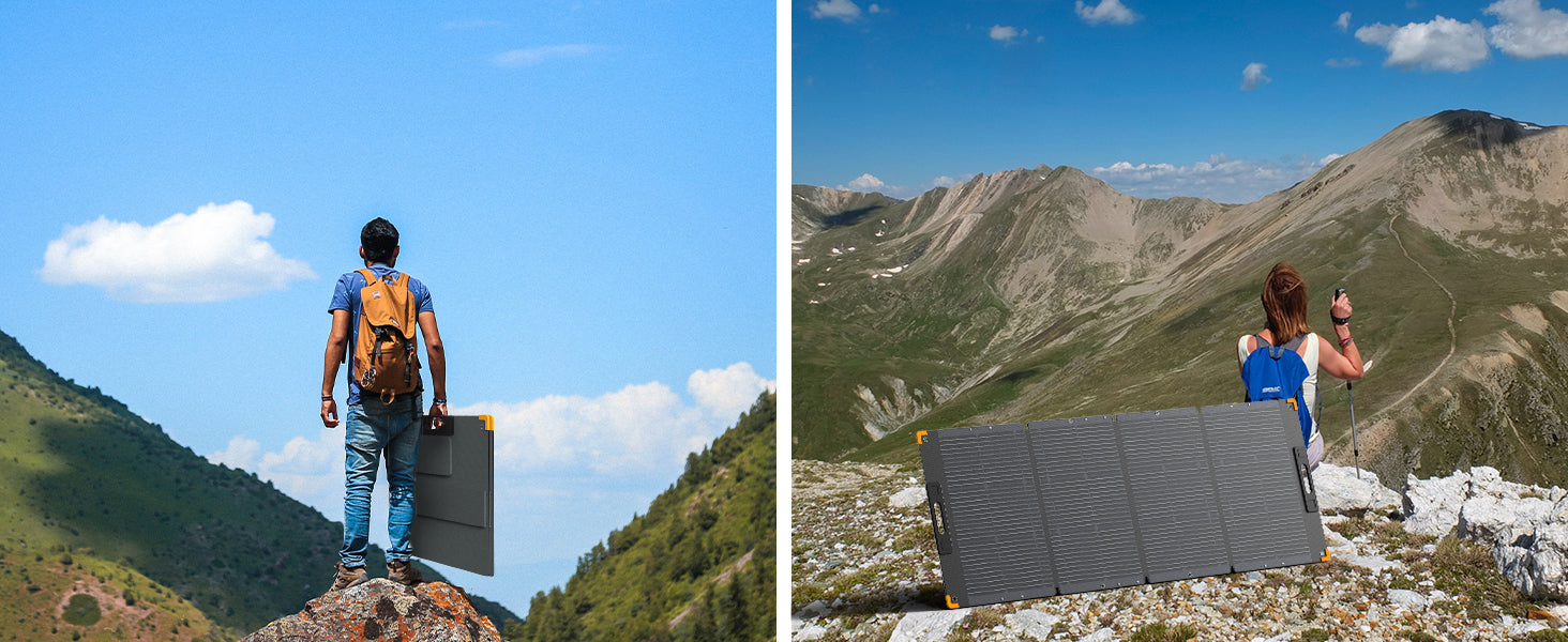 Pecron PV300 – Kraftig, sammenleggbart solcellepanel på 300W