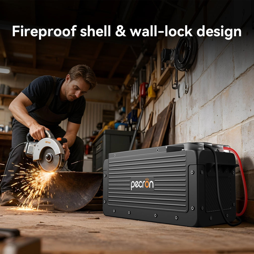 Pecron Apex Pro – Kraftig 12v 200a  Highend LiFePO4-batteri med smartstyring, IP65 og Victron-kompatibilitet