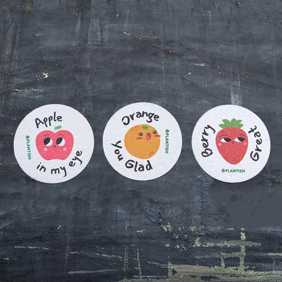 Set of 3 Pep Talk Pop up Sponges