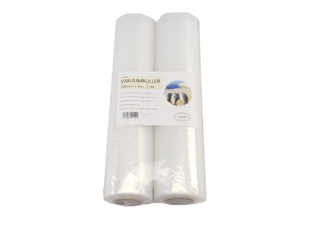 Osean Vakuumpose - 2stk
Rull - 200mm x 3m