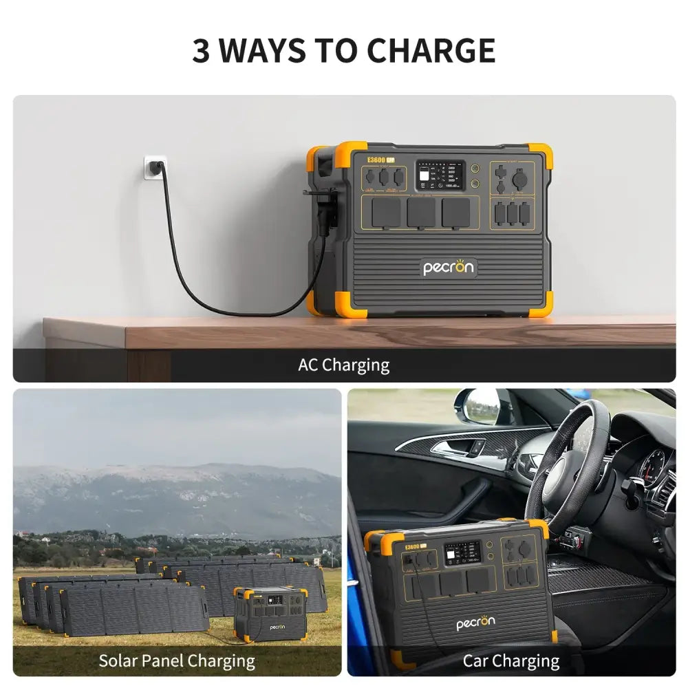 "The power house" Pecron bundle – over 15.000 Wh!